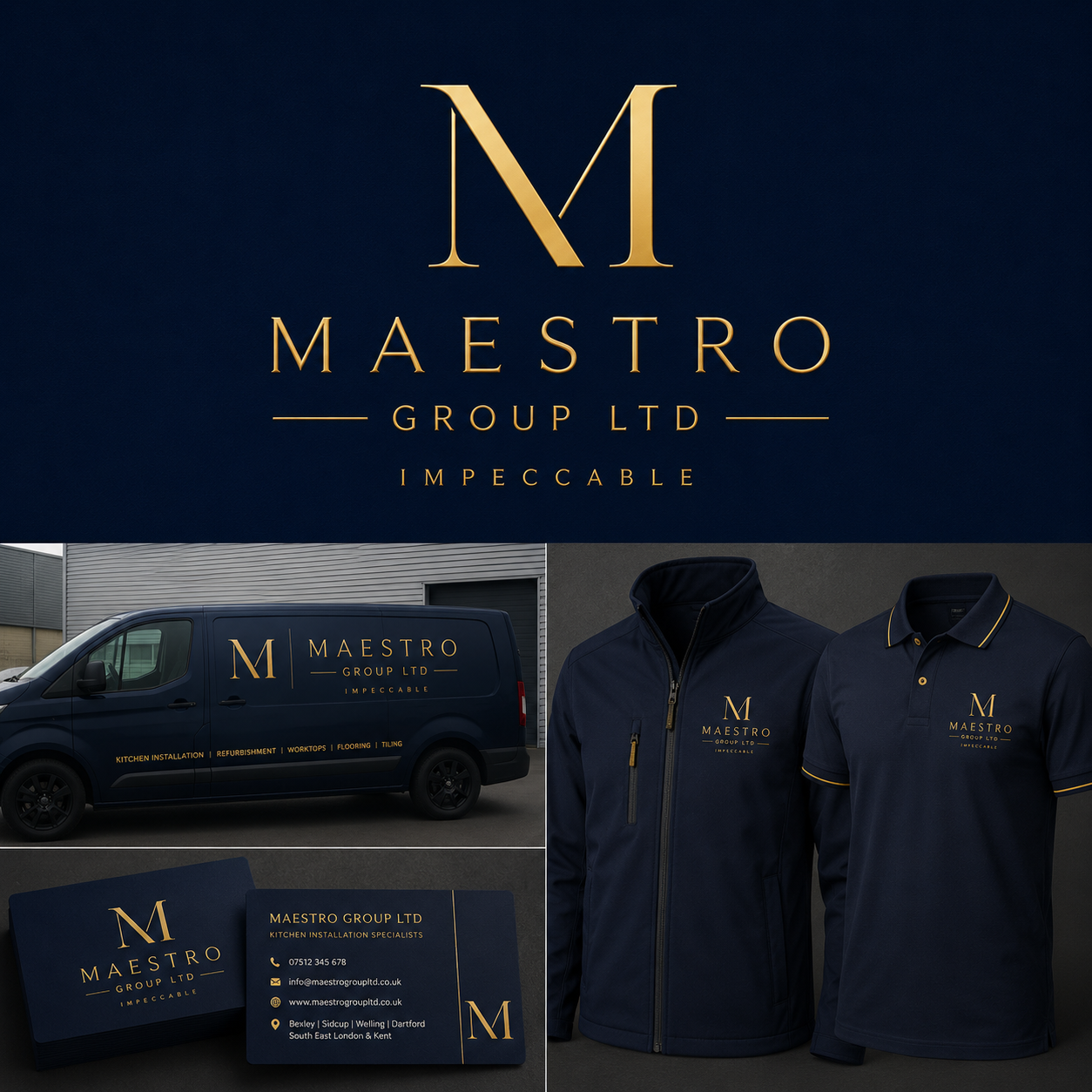 Maestro Group Ltd premium brand identity